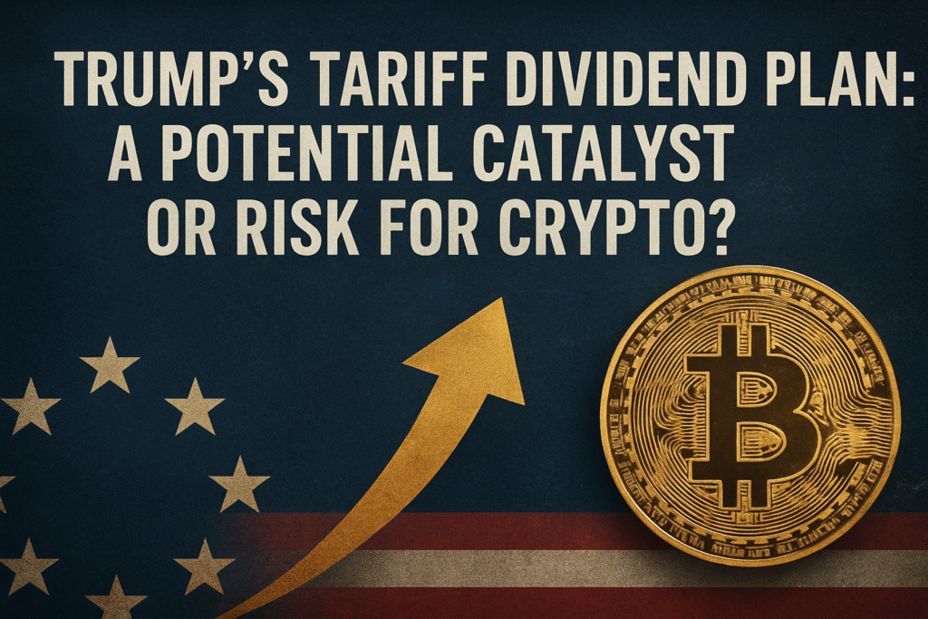 Donald Trump’s proposed $2,000 tariff "dividend" could impact the crypto market. It offers potential liquidity but also brings risks of volatility and legal challenges.