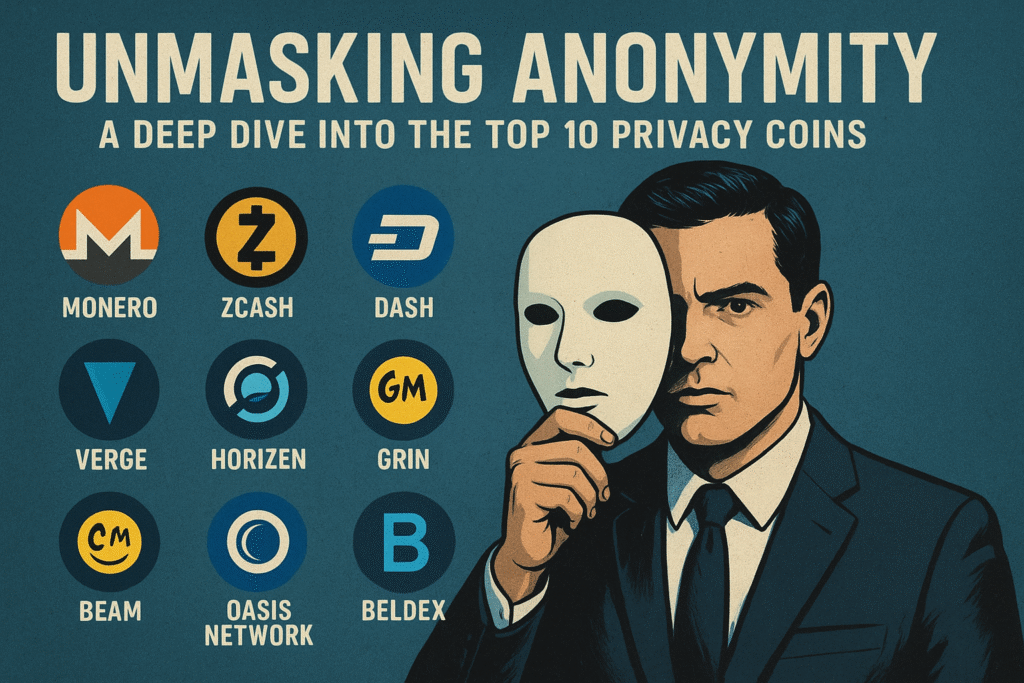 Unmasking Anonymity: A Deep Dive into the Top 10 Privacy Coins