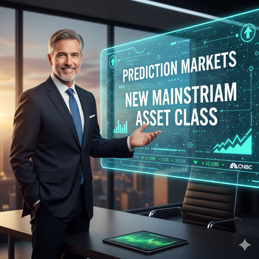Bernstein labels prediction markets a mainstream asset. Strong capital, users, and better regulation drive this shift.