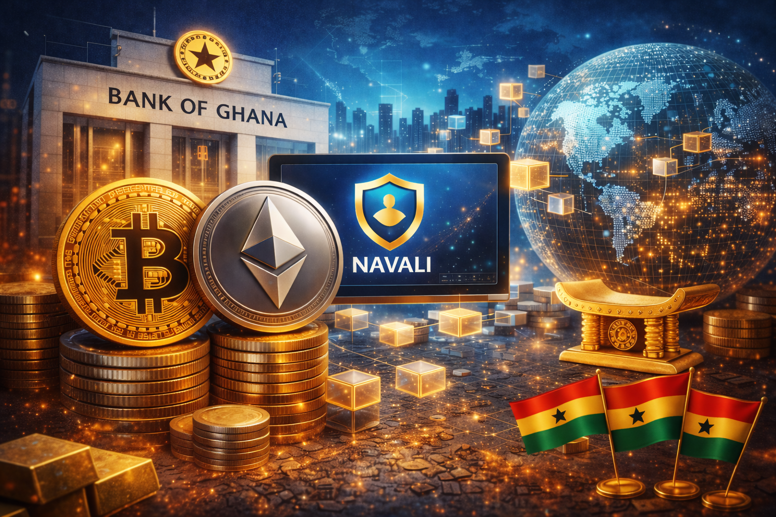 Bank of Ghana Launches NAVALI to Boost Crypto Literacy Under New VASP Law