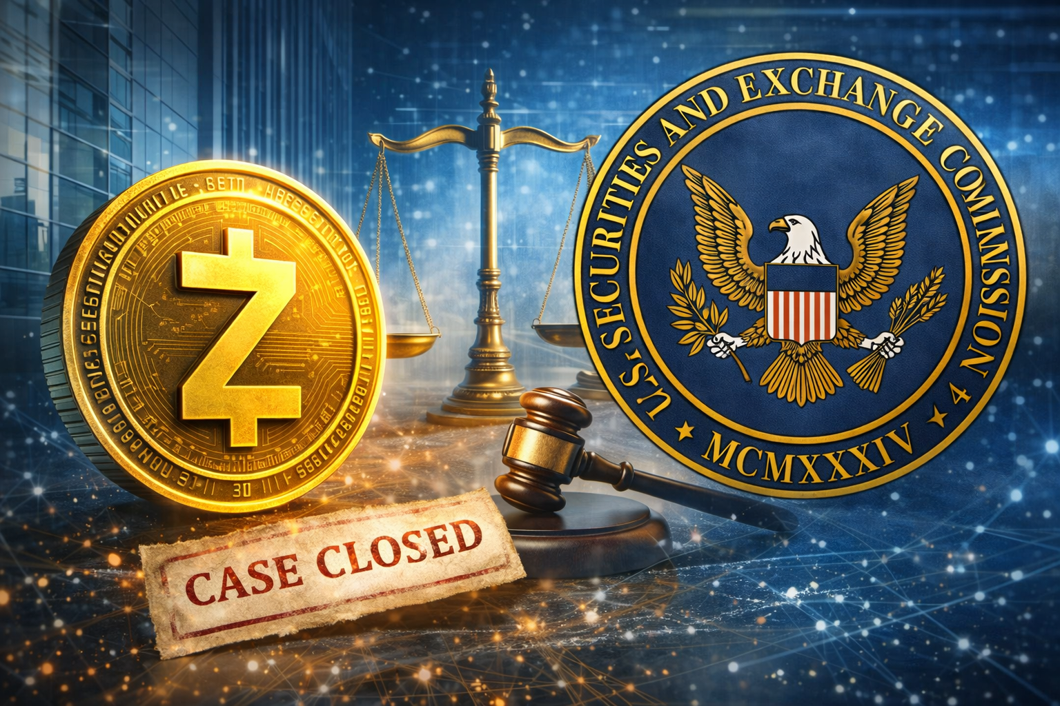 Zcash Foundation Receives Regulatory Relief as SEC Closes Case