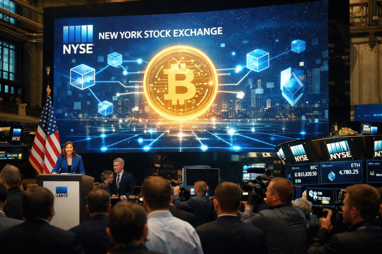 NYSE announced a new tokenization platform featuring 24/7 trading, instant settlement, and stablecoin funding, marking a major shift toward onchain equities.