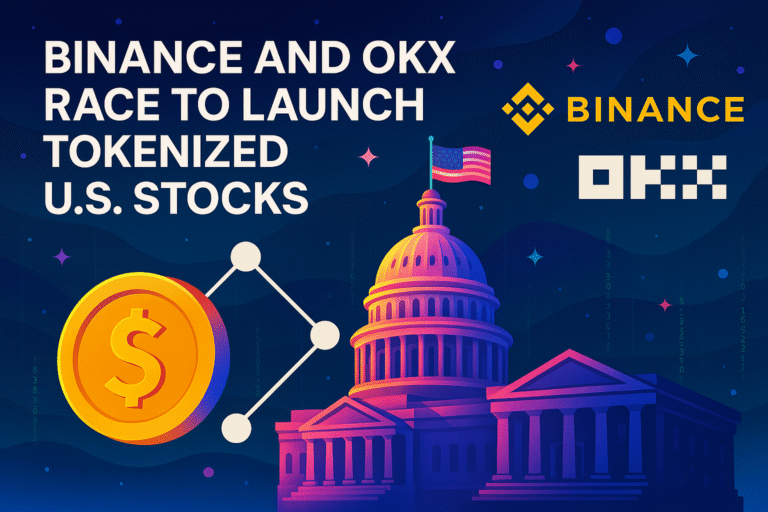 Binance and OKX explore tokenized U.S. stocks, expanding crypto-based equity exposure while regulators assess risks and market impact.