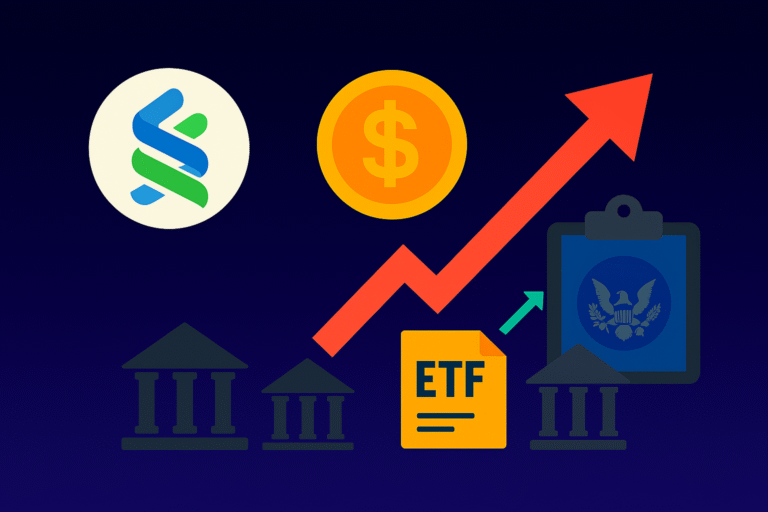 Standard Chartered warns stablecoins threaten global and US bank deposits as regulatory delays accelerate adoption and pressure traditional banking models.
