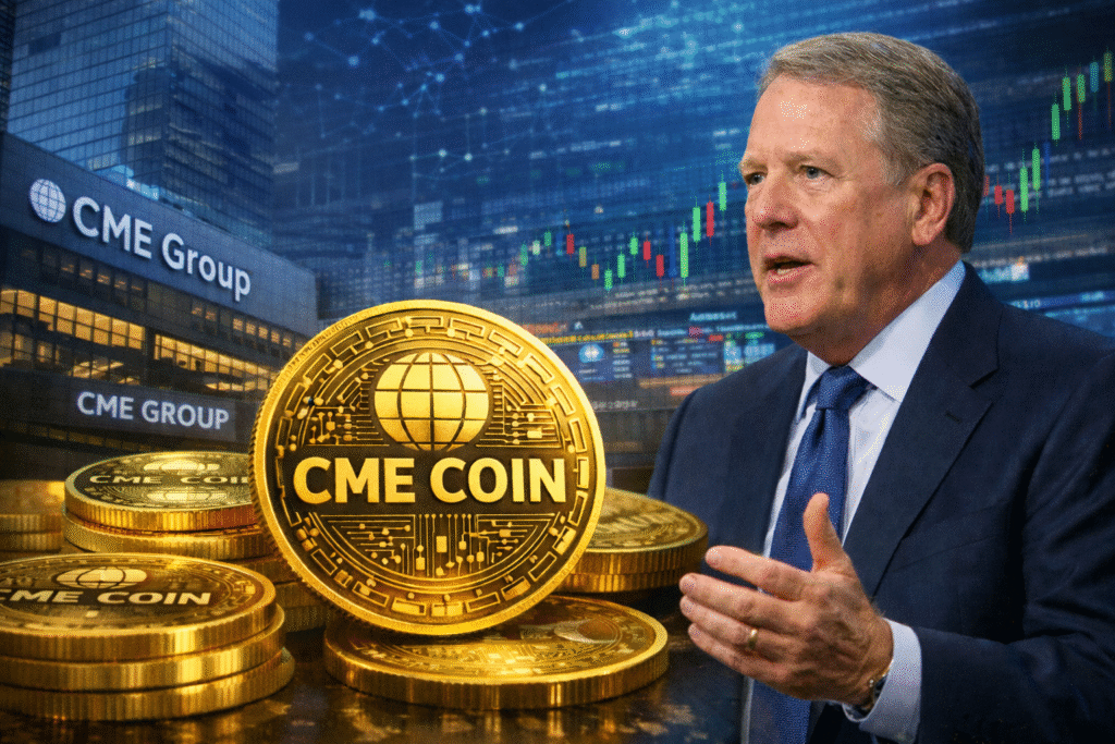 CME Group Weighs Launch of Proprietary “CME Coin,” CEO Says