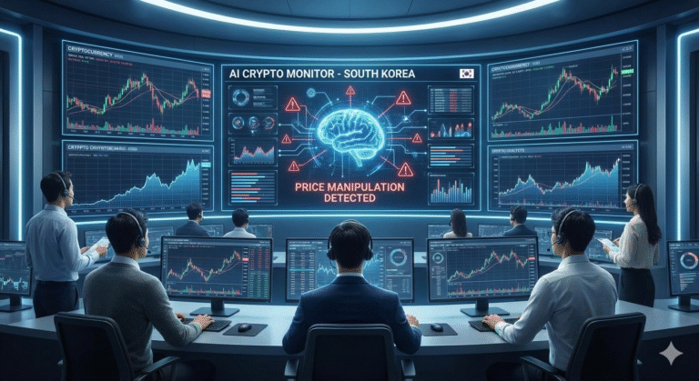 South Korea upgrades AI crypto surveillance, enabling automated detection of crypto price manipulation under stricter digital asset enforcement rules.