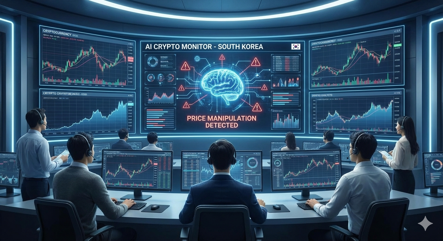South Korea Upgrades AI System to Monitor Crypto Price Manipulation