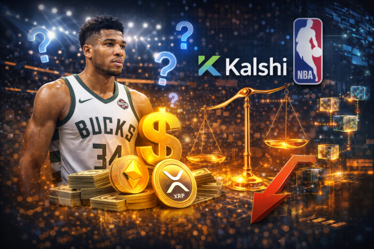 Giannis Antetokounmpo disclosed a Kalshi stake, prompting NBA compliance questions as prediction markets grow within regulated financial frameworks.
