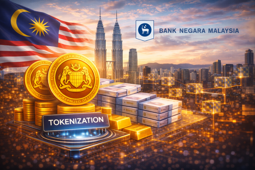 Bank Negara Malaysia starts 3 new projects using digital coins and tokenized deposits to improve local and international business payments today.