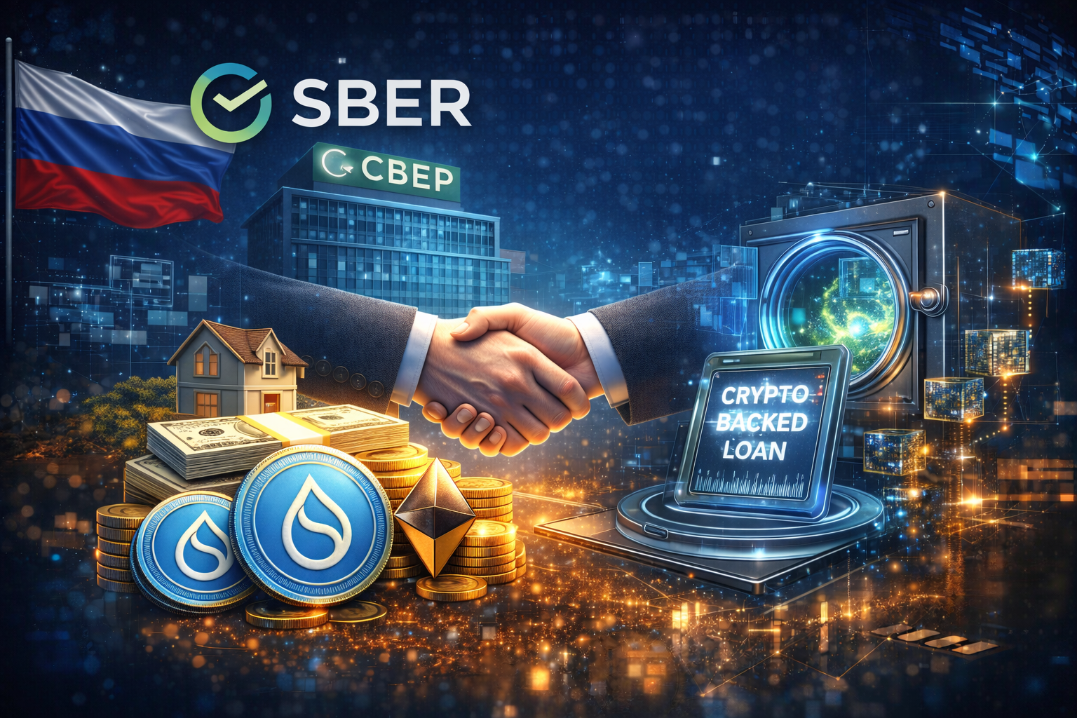 Russia’s Sberbank Prepares Crypto-Backed Lending Rollout