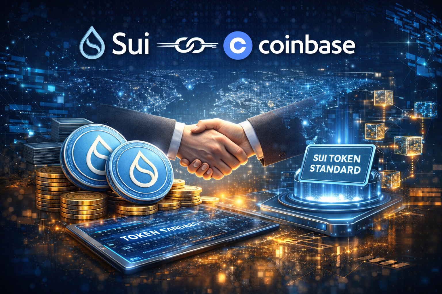 Sui Partners With Coinbase to Adopt Sui Token Standard