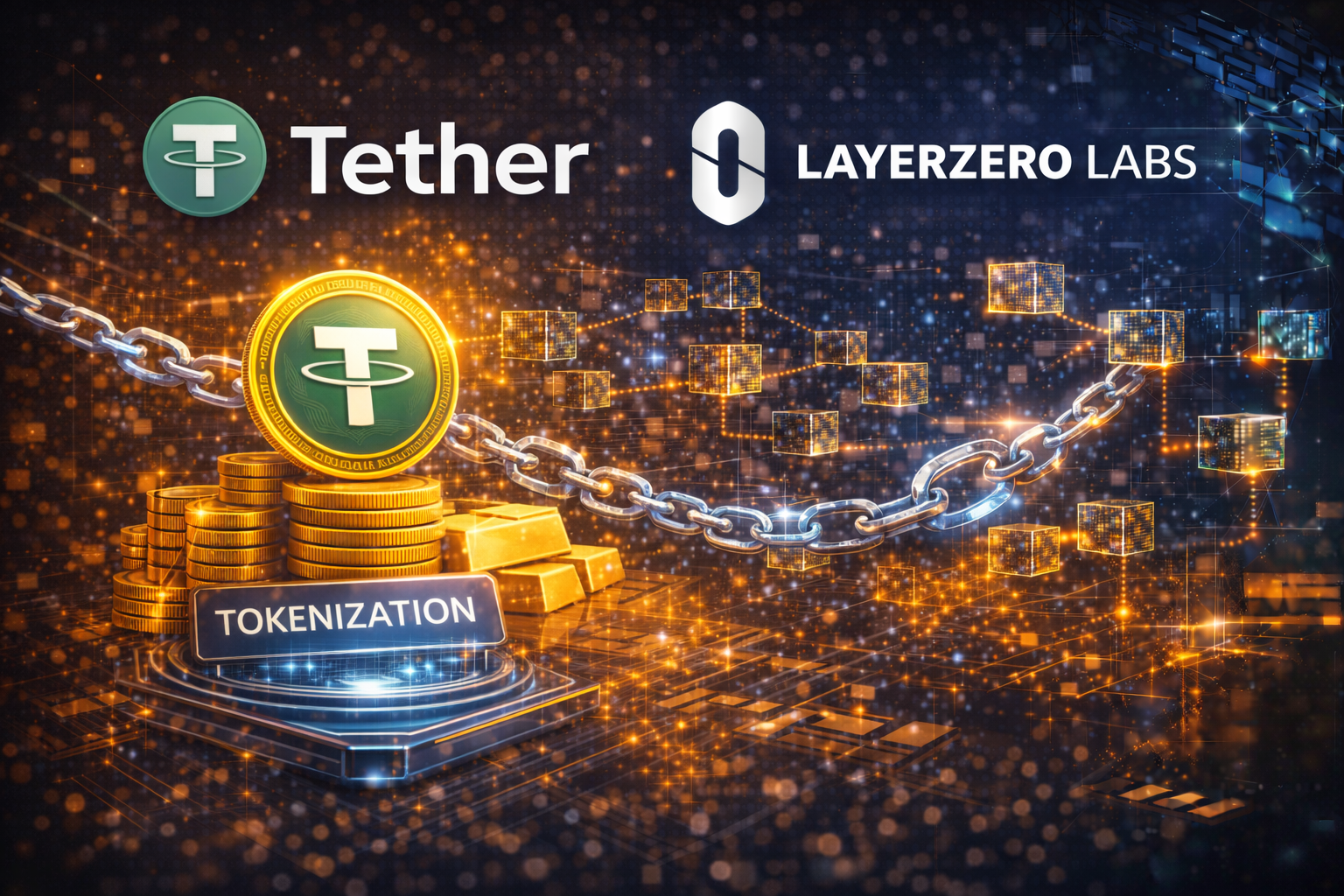 Tether Backs LayerZero Labs to Strengthen Cross-Chain Infrastructure