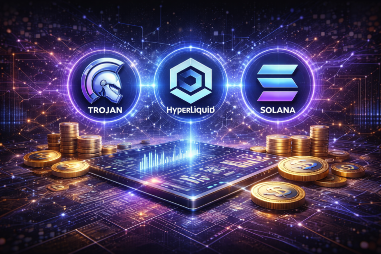 Trojan integrates Hyperliquid perpetual futures on Solana, enabling multi-asset trading, tokenized stocks, commodities, deep liquidity, and up to 50x leverage access.