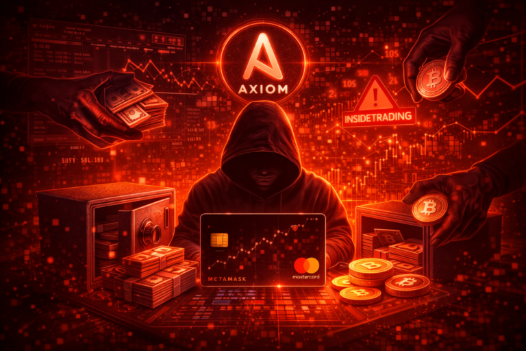 ZachXBT alleges Axiom employees misused internal tools to access private wallet data, raising serious insider trading and oversight concerns.