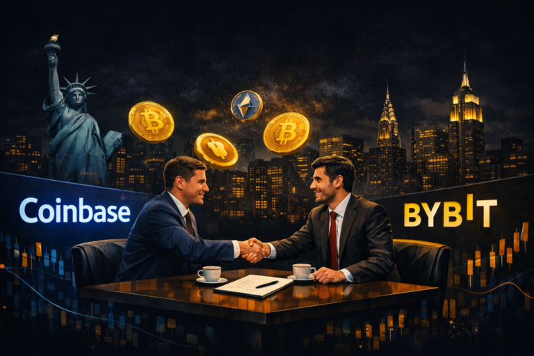 Coinbase and Bybit discuss investment partnership as Bybit seeks entry into the regulated U.S. crypto market, with valuation near $25B under discussion.