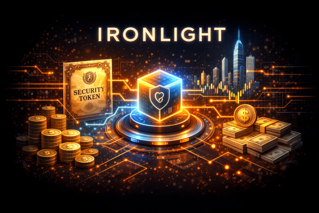 Ironlight raised $21M to build a regulated marketplace for tokenized securities, aiming to modernize trading of stocks, real estate, and private assets using blockchain technology.