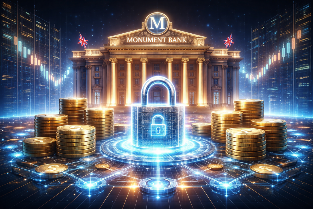 Monument Bank plans to turn regular savings into tokenized deposits to make banking faster and more private for everyone.