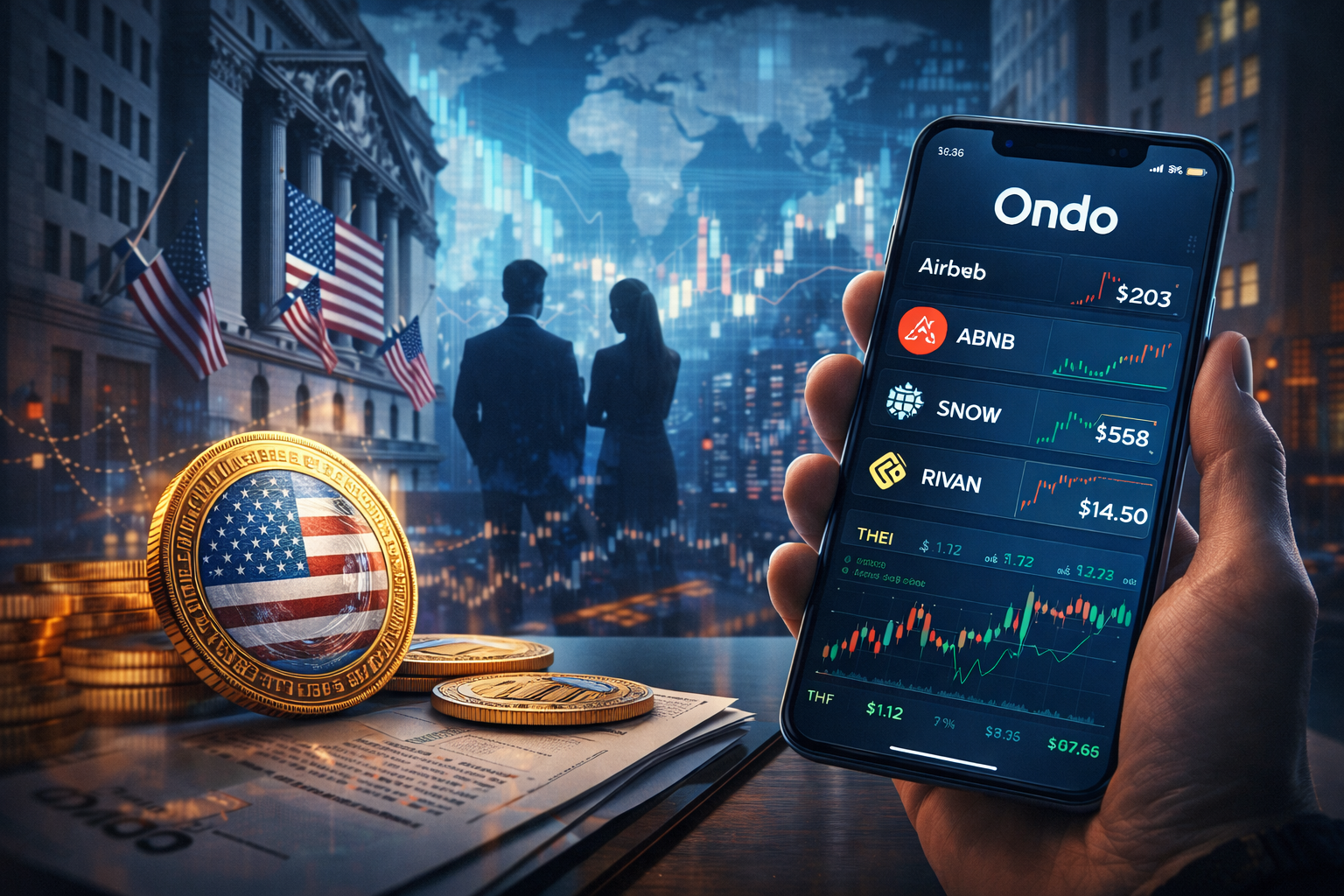 Ondo Launches Global Service for Tokenized U.S. IPO Stocks