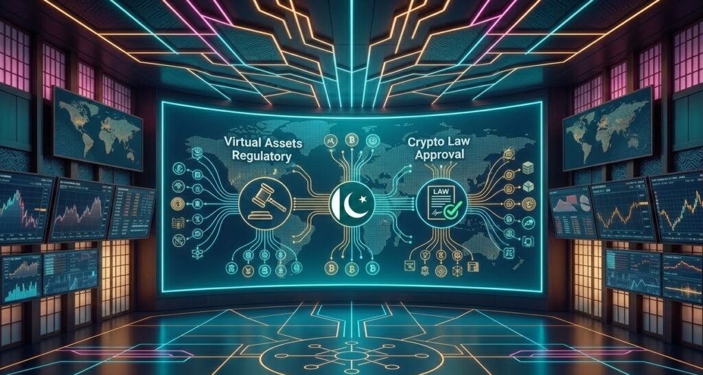 Pakistan approves landmark crypto law creating PVARA regulator, legalizing digital asset trading, licensing exchanges, strengthening AML rules, and launching new blockchain initiatives.