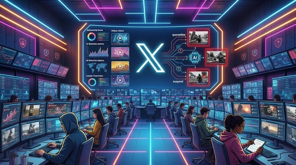 X Suspends Creators for Undisclosed AI War Videos Amid Authenticity Push