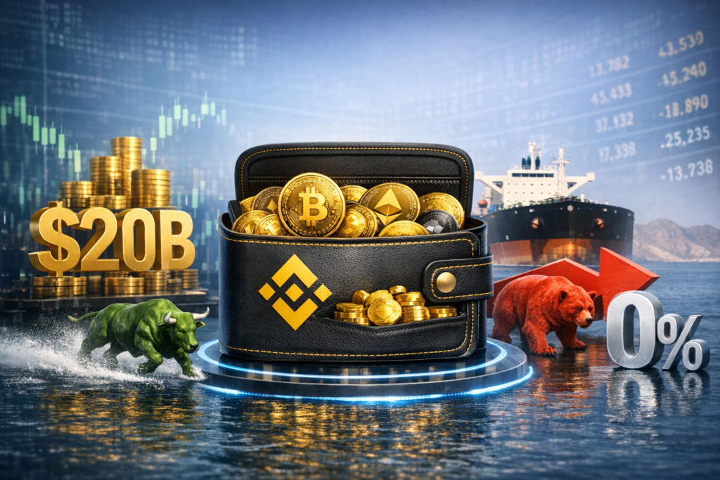 Binance Wallet launches zero-fee prediction markets with gasless trading and easy access, targeting a fast-growing $20 billion global market.