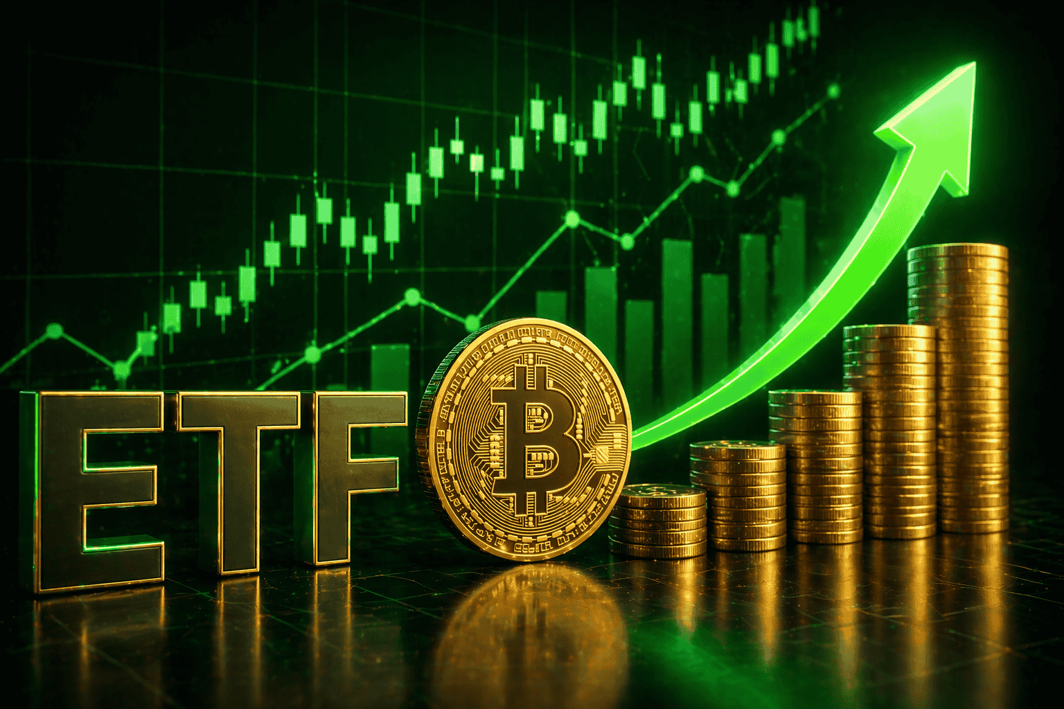 Bitcoin ETFs Turn Green Again as Inflows Rebound Strongly