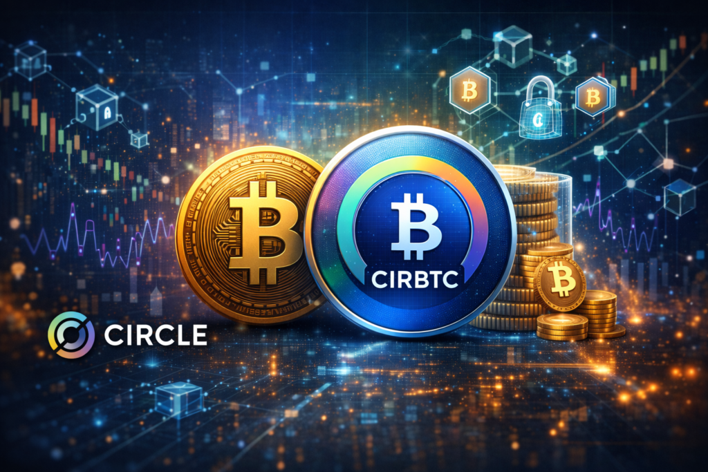 Circle launches cirBTC, a 1:1 Bitcoin-backed token, offering institutions secure, transparent access to DeFi and traditional finance markets.