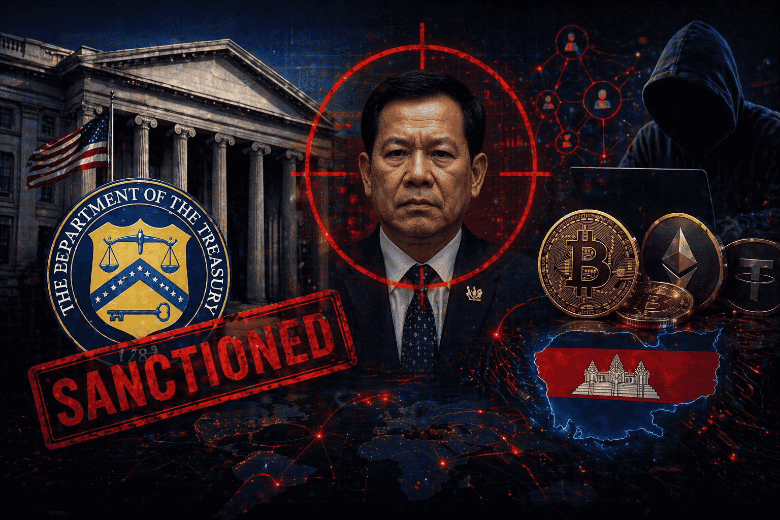 U.S. Treasury Sanctions Cambodian Senator Over Crypto Scam Network