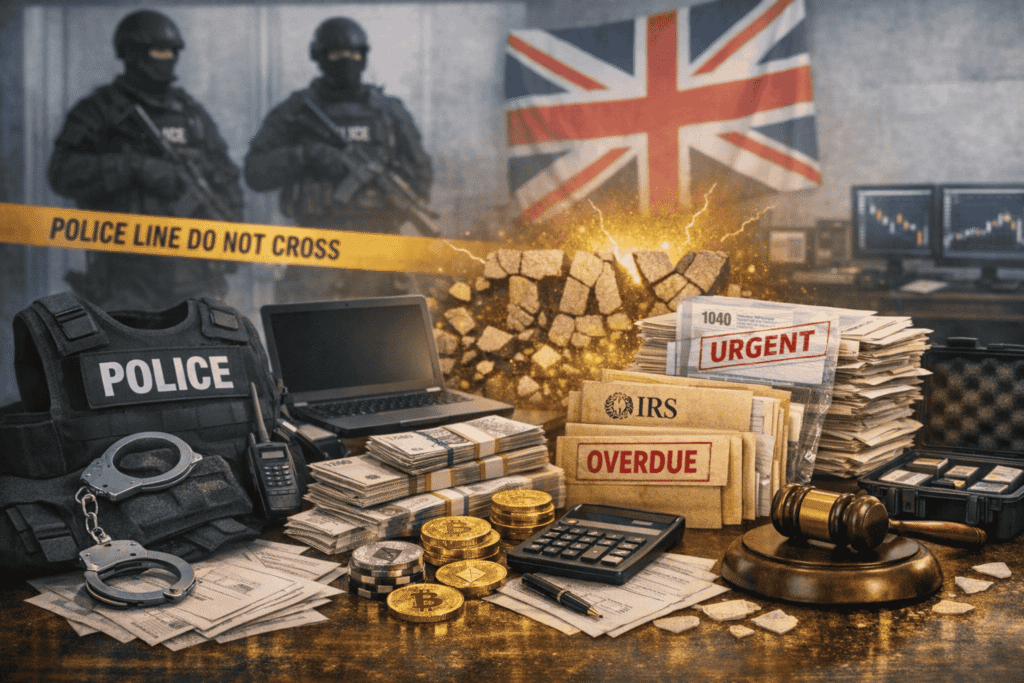 UK FCA raids illegal crypto trading sites, shuts down P2P traders, and warns users about risks and financial crime in digital asset markets.