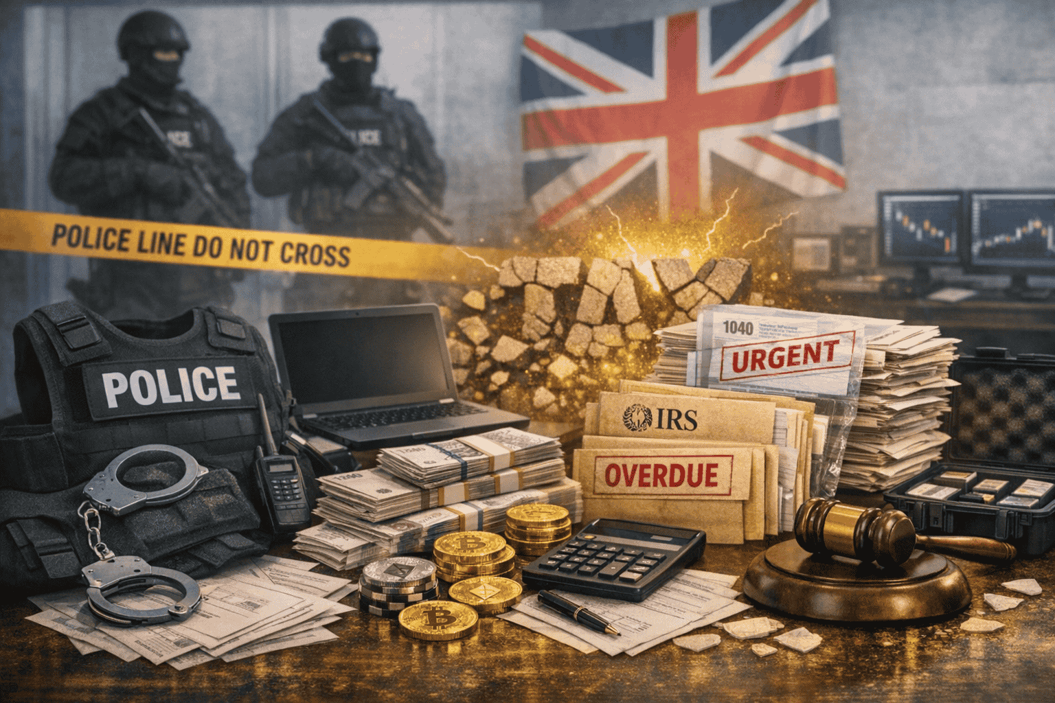 UK FCA Raids Illegal Crypto Trading Sites in Major Crackdown