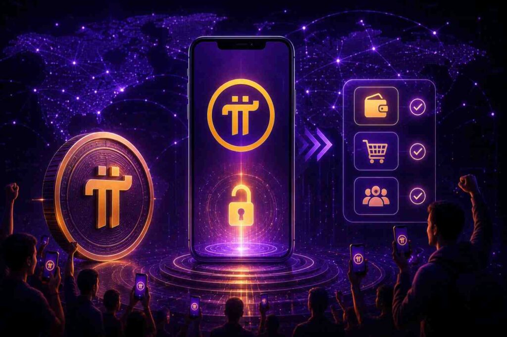 make this image and do notwrite title on it)Pi Network Just Unveiled a Feature Every Pioneer Has Been Waiting For