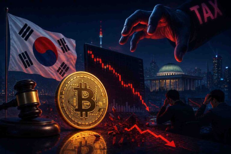 South Korea will begin crypto tax on profits in 2027 while officials prepare reporting systems, AI monitoring tools, and stronger digital asset oversight measures.