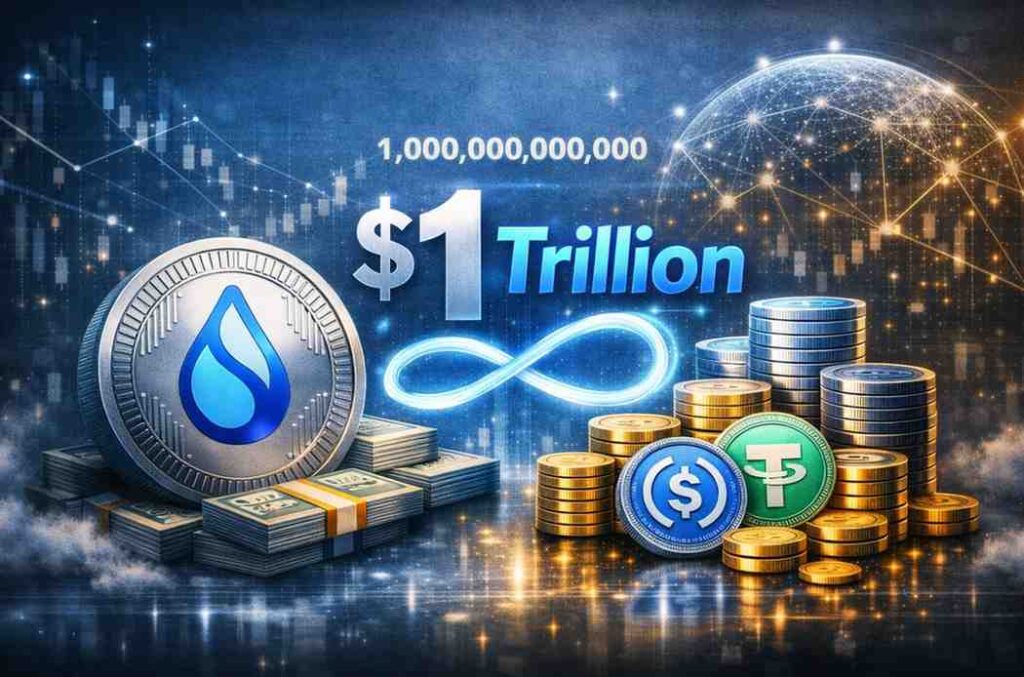 Sui blockchain plans zero-fee stablecoin transfers for the next $1 trillion in volume, aiming to transform global payments.