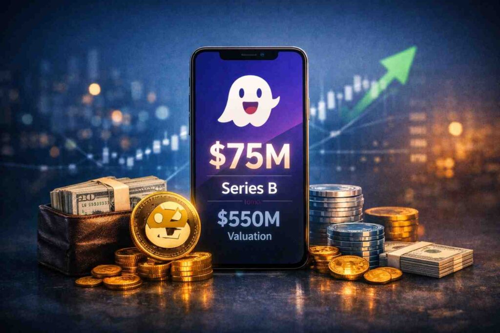 Crypto trading platform Fomo raised $75 million in a Series B round led by Index Ventures and plans expansion into tokenized stocks and onchain assets.