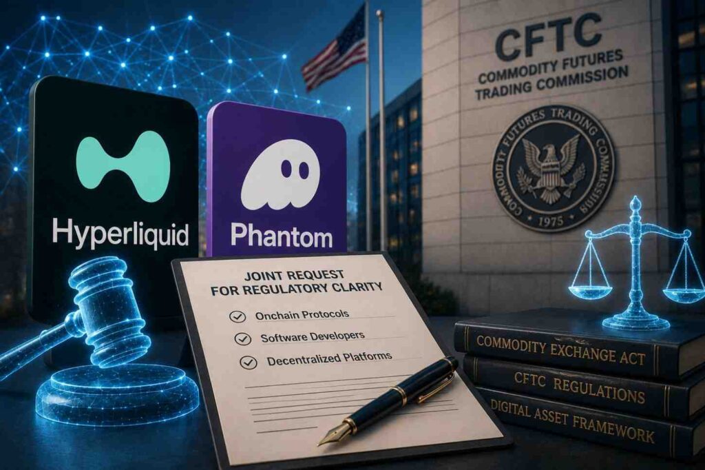 Hyperliquid and Phantom Urge CFTC to Clarify Onchain Rules