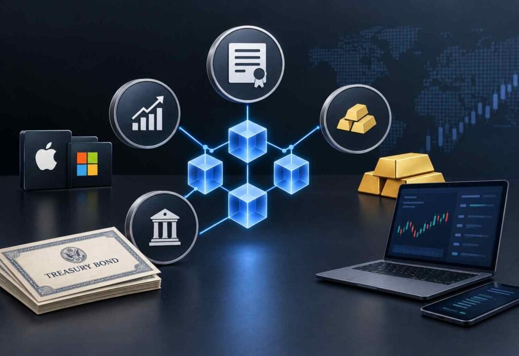 Learn how onchain management of tokenized securities works, with 2026 data from Broadridge, DTCC, the IMF and BIS, plus key benefits and risks.