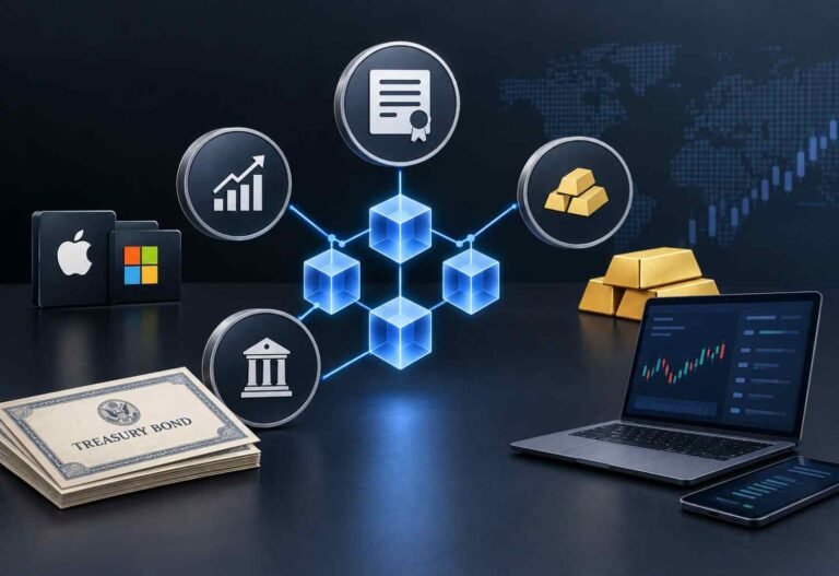 Learn how onchain management of tokenized securities works, with 2026 data from Broadridge, DTCC, the IMF and BIS, plus key benefits and risks.